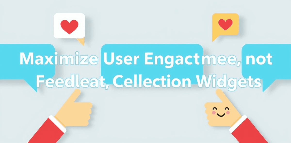 Maximize User Engagement with Effective Feedback Collection Widgets